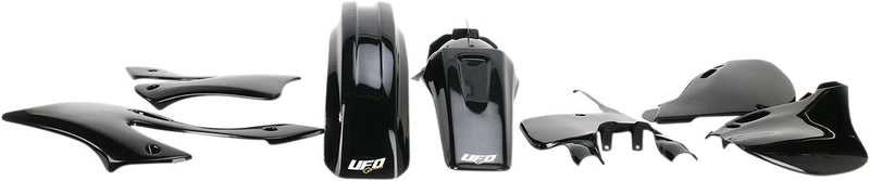 Full Body Replacement Plastic Kit Black For Kawasaki KX 125 L 1999-2002