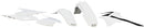 Complete Plastic Body Kit Black / White For Suzuki RM-Z 250 2019