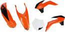 Full Body Replacement Plastic Kit Black / Orange / White For KTM SX 250 2013-2017