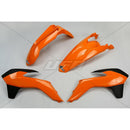 Complete Body Kit Black / Orange For KTM EXC 125 2014-2016