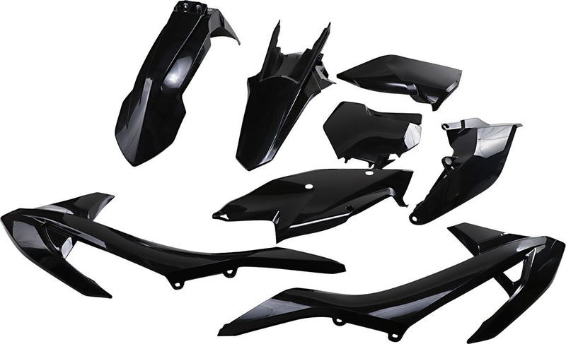 Full Body Replacement Plastic Kit Black For KTM SX 125 2016-2018