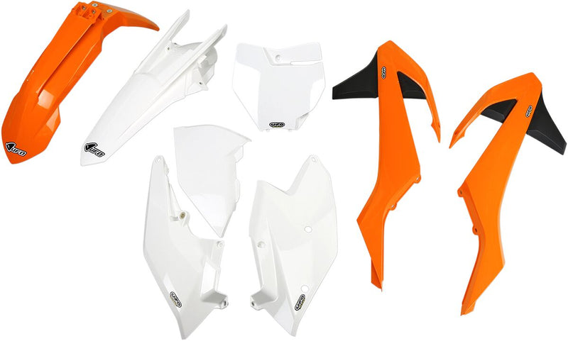 Full Body Replacement Plastic Kit Black / Orange / White For KTM SX 125 2016-2018