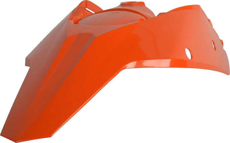 Rear Fender With Side Panels Orange For KTM EXC 125 2008-2010