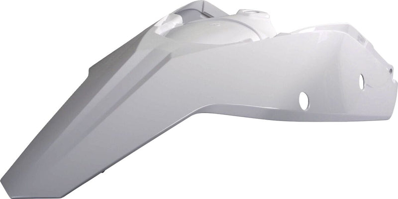 Rear Fender With Side Panels White For KTM EXC 125 2008-2010