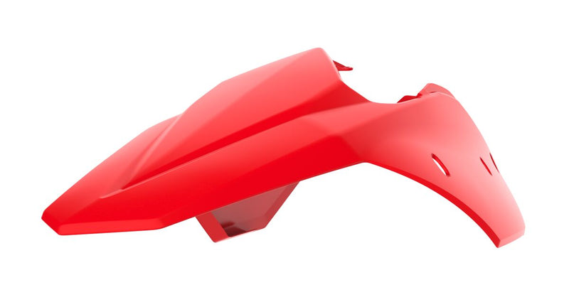 Rear Fender With Side Panels Red