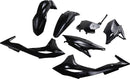 Full Body Replacement Plastic Kit Black For Kawasaki KX 250 F 2017
