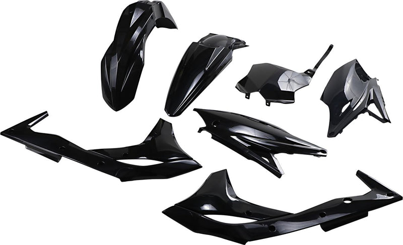 Full Body Replacement Plastic Kit Black For Kawasaki KX 250 F 2017