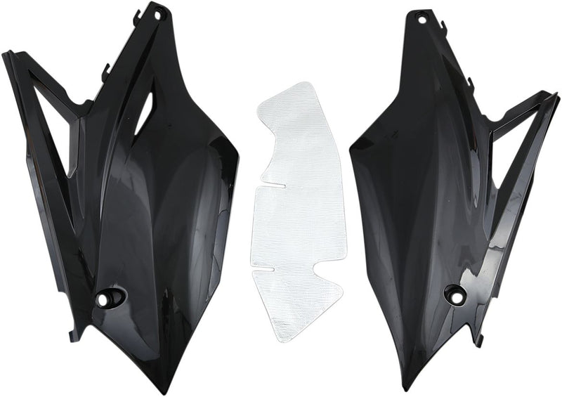 Replacement Side Panels Black For Kawasaki KX 250 F 2019-2020