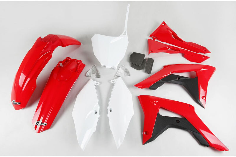 Body Kit Black / Red / White For Honda CRF 250 R 2018