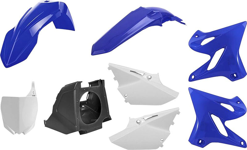 Complete MX Body Kit Black / Blue / White For Yamaha YZ 125 2019