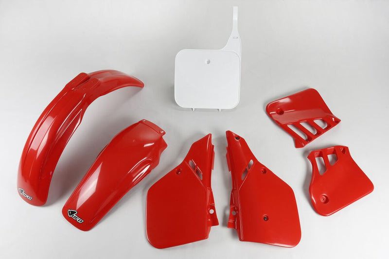 Body Kit Red For Honda CR 125 R 1988