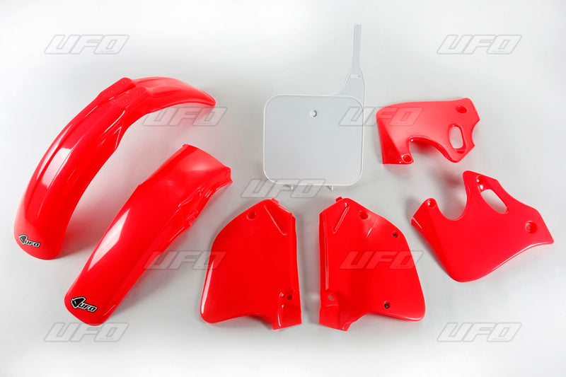 Replacement Plastic Body Kit OEM / Red / White For Honda CR 125 R 1993-1994