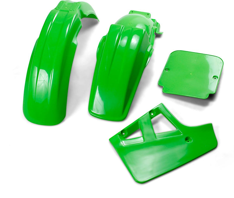 Full Body Replacement Plastic Kit KX Green For Kawasaki KX 125 F 1988