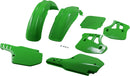 Full Body Replacement Plastic Kit KX Green For Kawasaki KX 250 1988