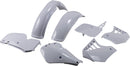 Full Body Replacement Plastic Kit OEM / White For Yamaha YZ 125 1987