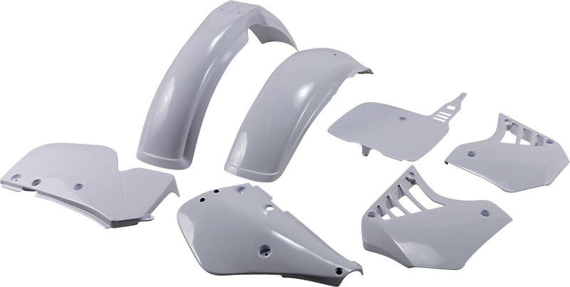 Full Body Replacement Plastic Kit OEM / White For Yamaha YZ 125 1987