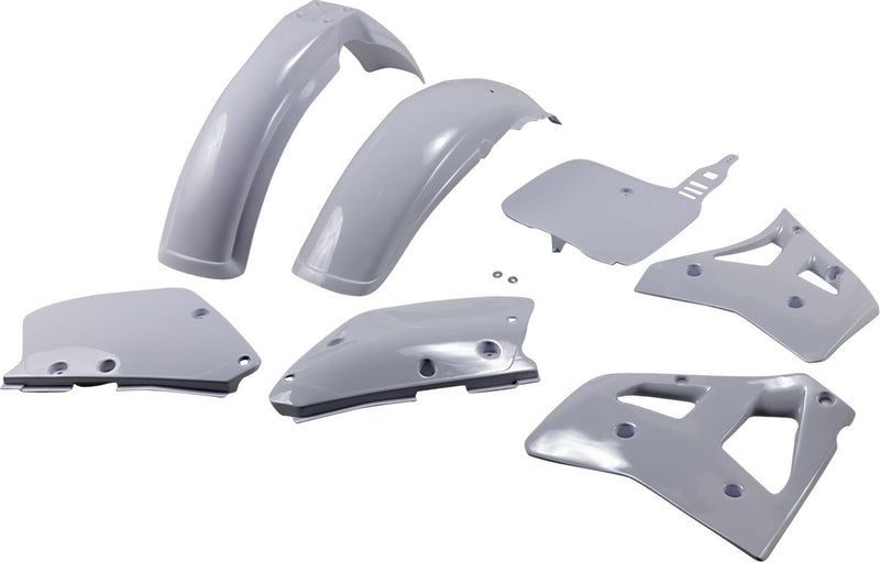 Full Body Replacement Plastic Kit OEM / White For Yamaha YZ 125 1990