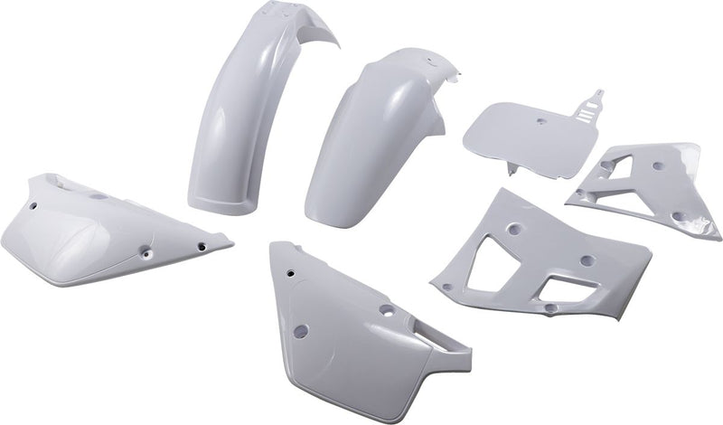 Full Body Replacement Plastic Kit OEM / White For Yamaha YZ 250 1991