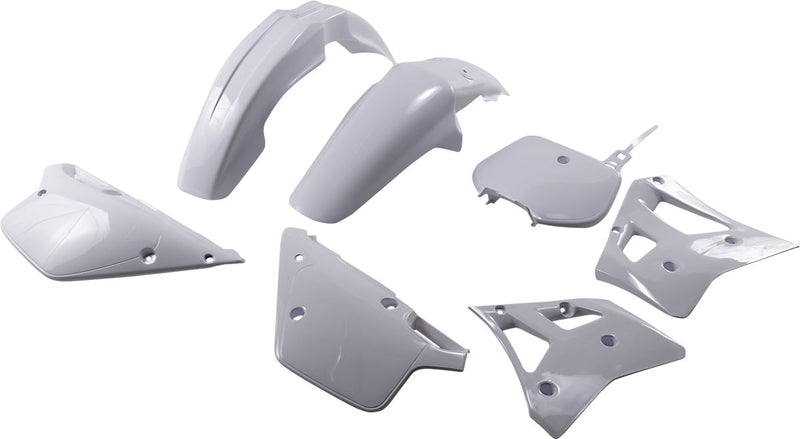 Full Body Replacement Plastic Kit OEM / White For Yamaha YZ 125 1992