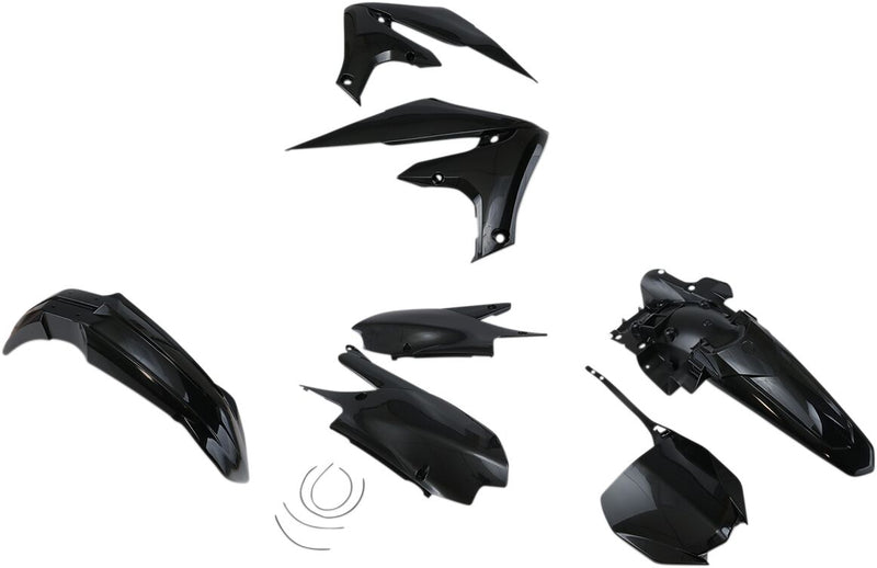 Full Body Replacement Plastic Kit Black For Yamaha YZ 250 F 2019-2023