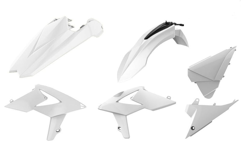 Standard Enduro Body Kit White For Beta RR 125 2018-2019