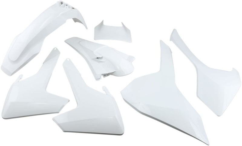 Complete Plastic Body Kit White For Husqvarna FE 250 2018-2019