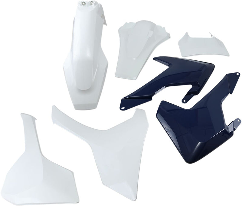 Complete Plastic Body Kit Blue / OEM / White For Husqvarna TX 300 2017-2019