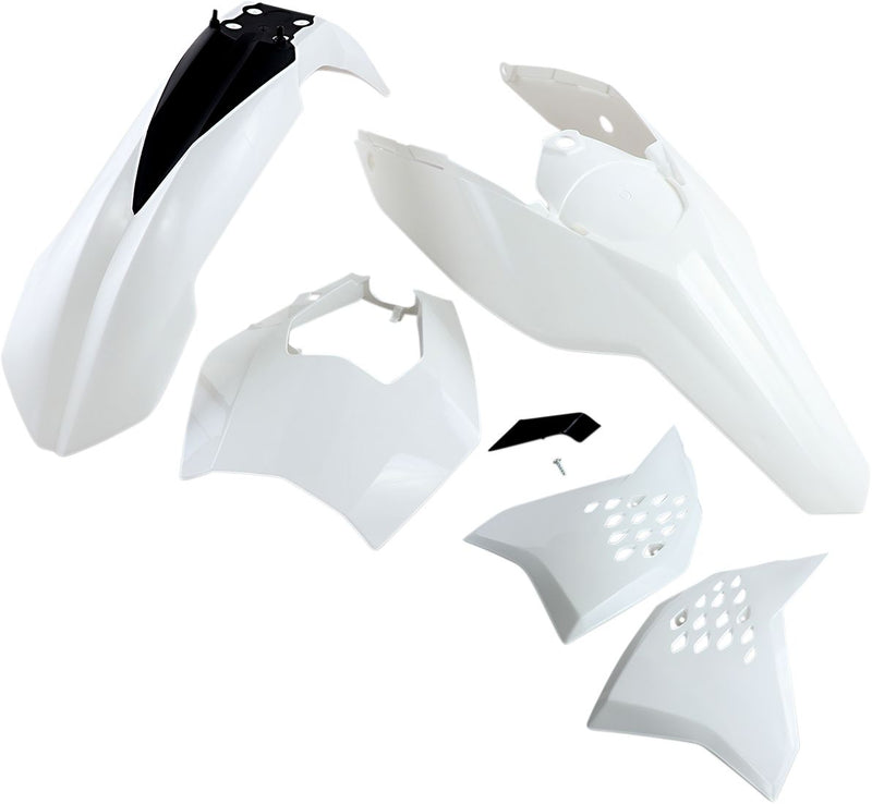 Full Body Replacement Plastic Kit White For KTM EXC 125 2009-2010