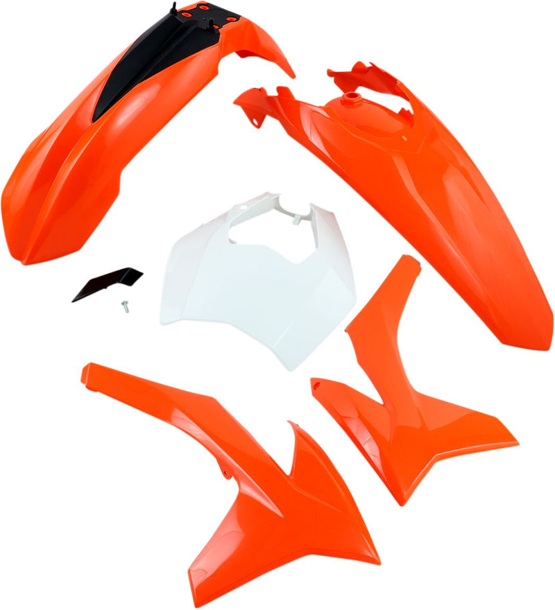 Full Body Replacement Plastic Kit Black / OEM / Orange / White For KTM EXC 125 2012-2013