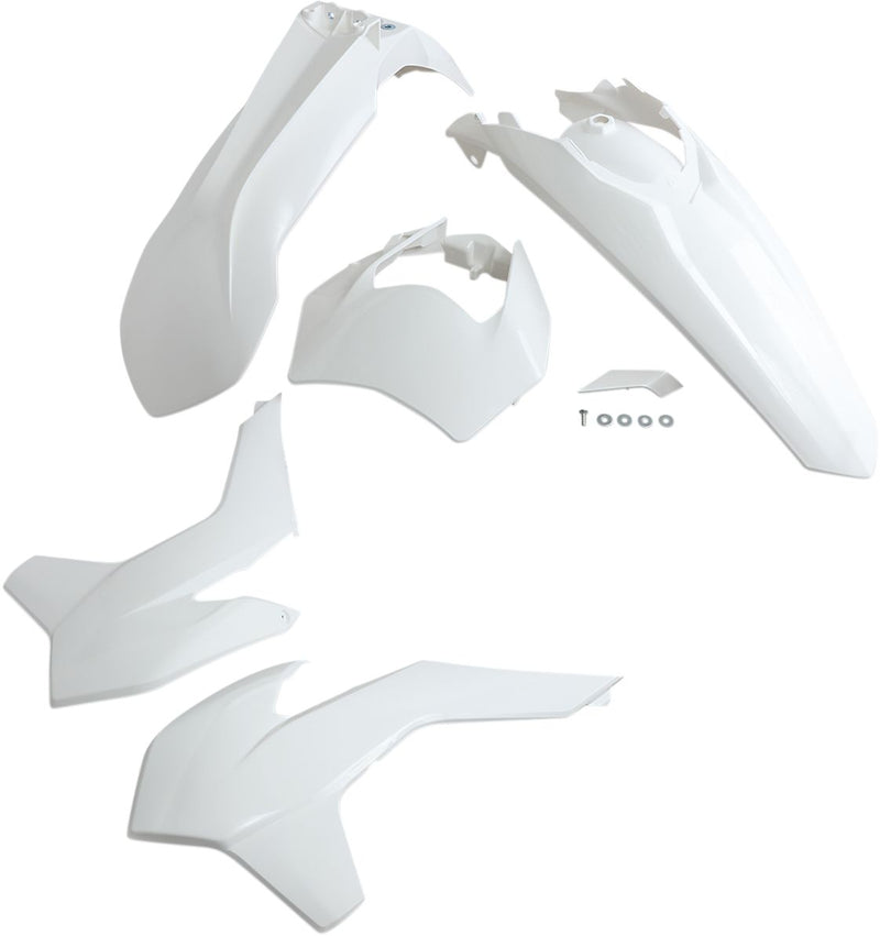 Full Body Replacement Plastic Kit White For KTM EXC 125 2014-2016