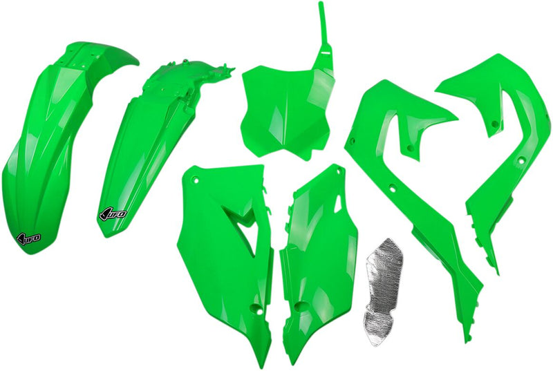 Full Body Replacement Plastic Kit Fluo Green For Kawasaki KX 250 2021-2022