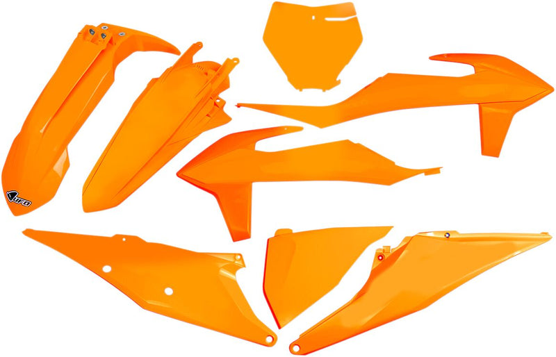 Full Body Replacement Plastic Kit Fluo Orange For KTM SX 125 2019-2022