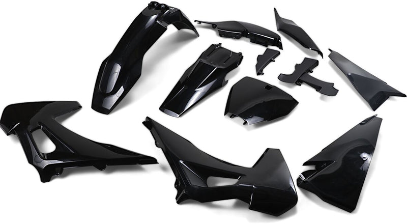 Replacement Plastic Body Kit Black For Husqvarna FC 250 2016-2022