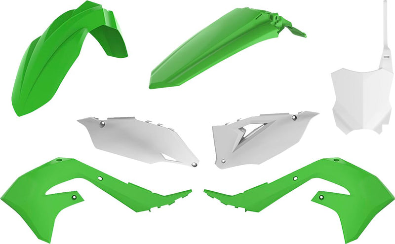 Body Kit Green / White For Kawasaki KX 450 F 2019-2020