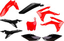 Body Kit Black / Red For Honda CRF 250 R 2014-2017