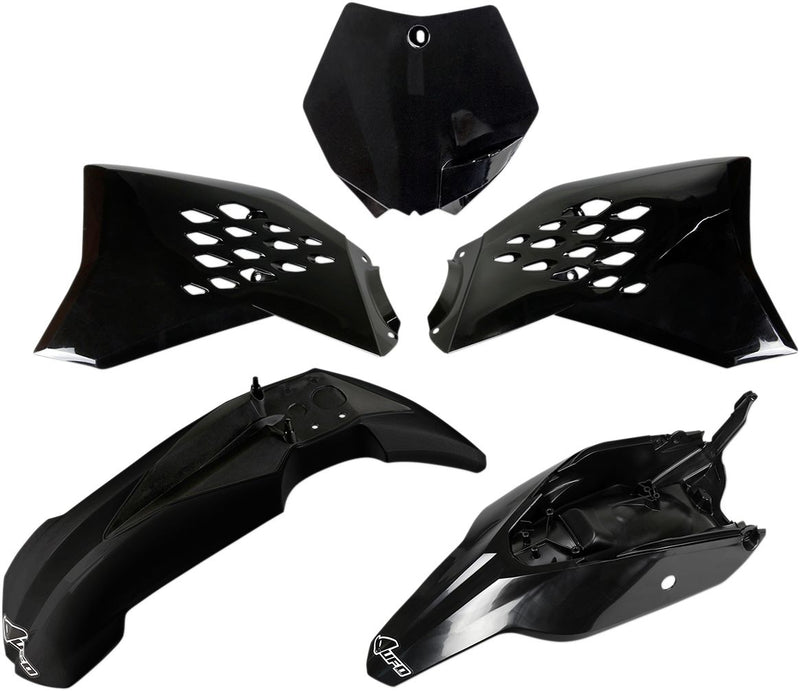 Full Body Replacement Plastic Kit Black For KTM SX 65 2012-2015