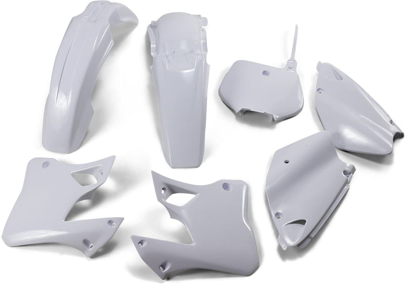 Full Body Replacement Plastic Kit OEM / White For Yamaha YZ 125 1996