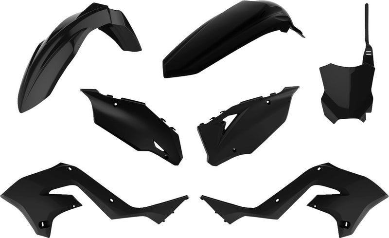 Restyled Body Kit Black For Kawasaki KX 125 M 2003-2005