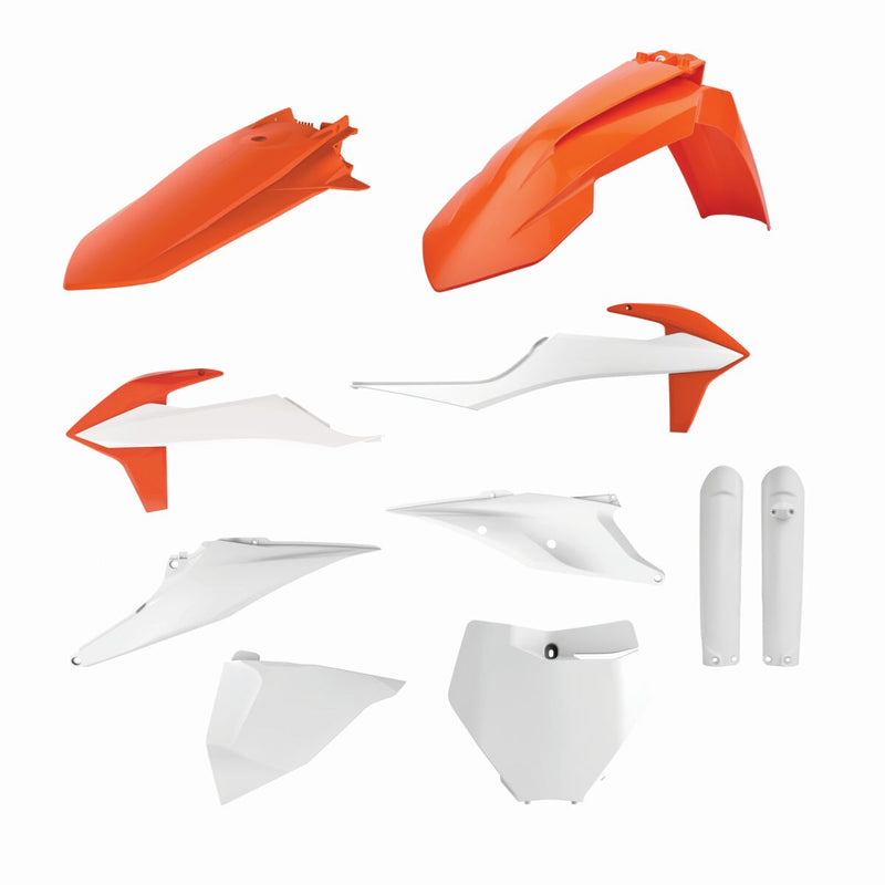 Complete Body Kit White / Orange