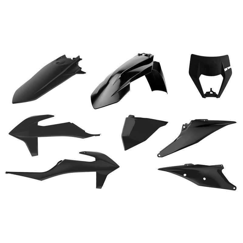 Complete Body Kit Black For KTM EXC-F 500 2020-2021