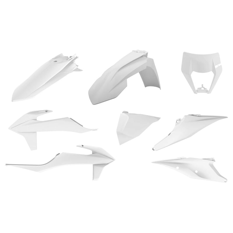 Complete Body Kit White For KTM EXC-F 500 2020-2021