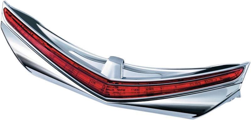 LED Rear Fender Tip Chrome Honda GL1800 Red