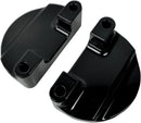 Fender To Fork Adapter For 21" Wheels Gloss Black For Harley Davidson FLH 1200 1980