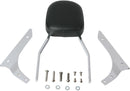 Tall Square Sissy Bar Chrome With Pad For Honda VT 750 C 2008-2012