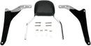 Mini Square Sissy Bar Chrome With Pad For Yamaha XVS 1300 A 2007-2015