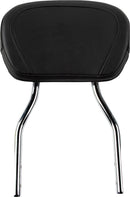 Tall Round Sissy Bar Chrome With Pad For Honda VT 750 C 2007-2012