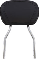 Tall Round Sissy Bar Chrome With Pad For Honda VT 1100 C2 1995-1998