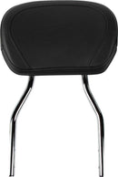 Tall Round Sissy Bar Chrome With Pad For Honda VTX 1300 R 2005-2006