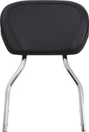 Tall Round Sissy Bar Chrome With Pad For Yamaha XVS 1100 1999-2009