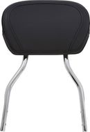 Tall Round Sissy Bar Chrome With Pad For Kawasaki VN 900 2006-2016
